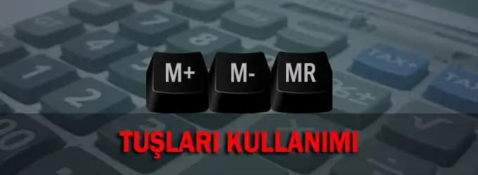 Elektronik Hesap Makinelerinde 