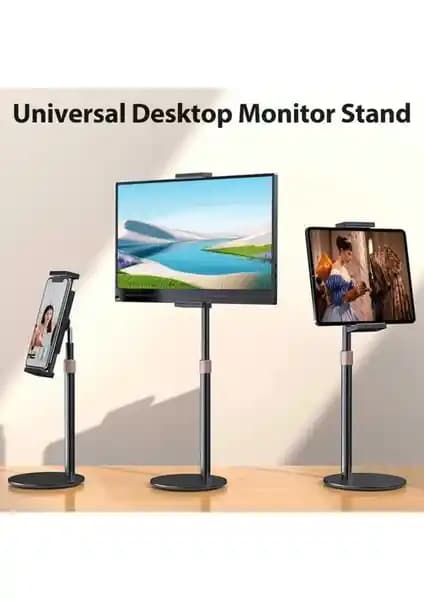 Asfal Metal Yükseklik ve Açı Ayarlı Masaüstü Telefon ve Tablet Tutucu Özellikleri ve Kullanım Alanları