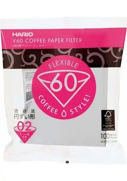 Hario V60 02 Dripper Filtre Kağıdı: Yüksek Kalite ve Hassas Demleme İçin Uygun