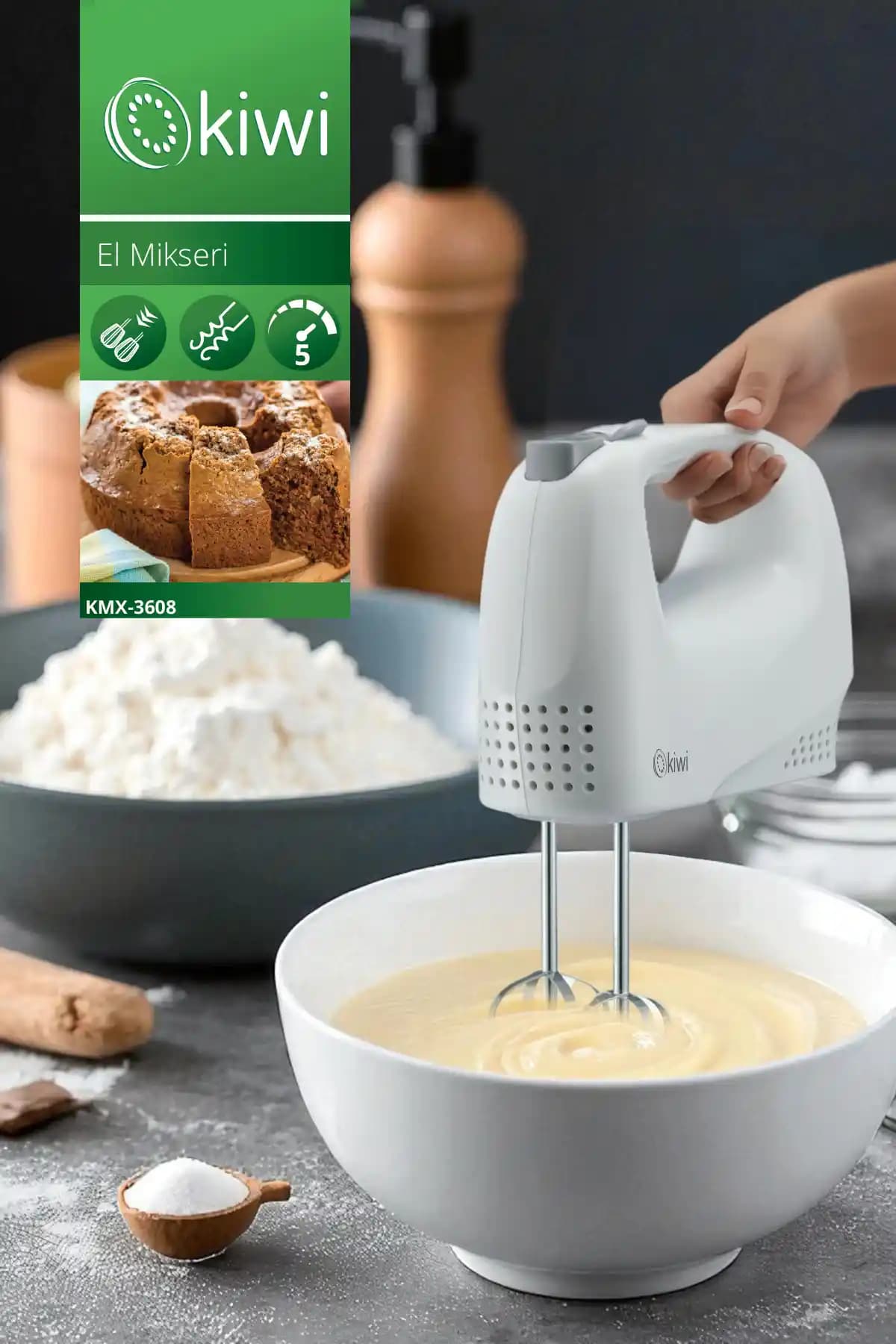 Kiwi KMX-3608 El Mikseri: Çok Yönlü ve Pratik Mutfak Yardımcısı Özellikleri ve Kullanım İpuçları