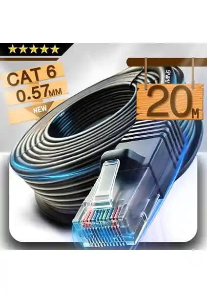 MN6 M107X 20 Metre Ethernet Kablosu: Yüksek Performans ve Dayanıklılık Sunan Bağlantı Çözümü