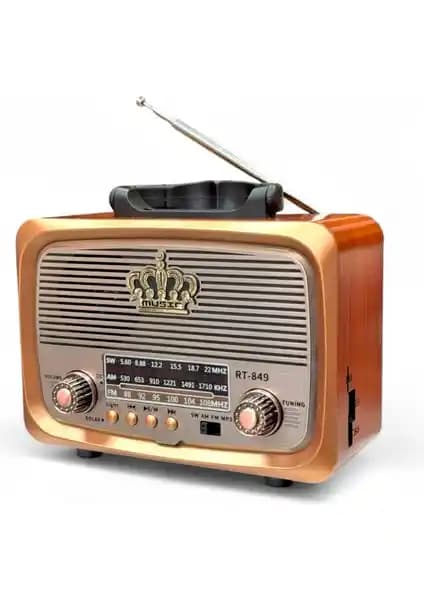 Royal Trend Nostaljik Radyo: Retro Tasarım ve Modern Özelliklerle Çevre Dostu Kullanım