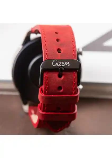 Vagave Marka Deri Kayış Huawei Watch Serisi İçin Uygun ve Şık Tasarım