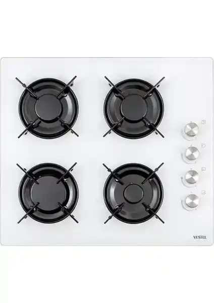 Vestel AO-6104 B-DG Ankastre Ocak Güvenlik ve Estetiği Bir Arada Sunar