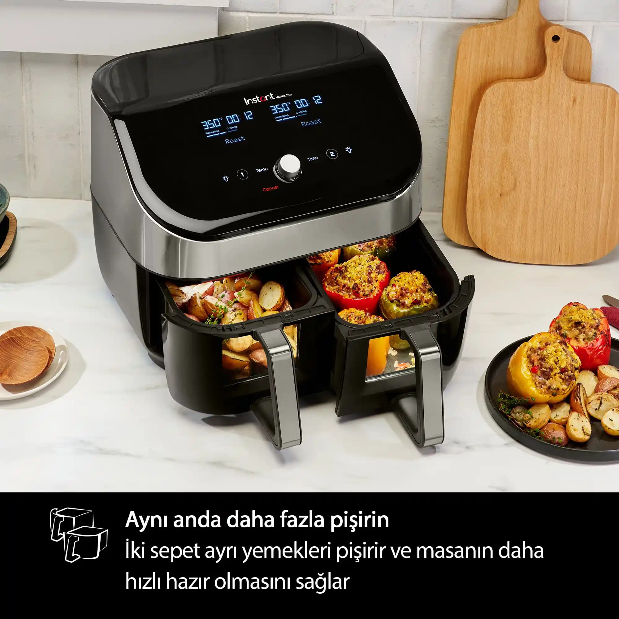 Airfryer'larda Cam Kapak Özelliğinin Kullanım Avantajları ve Dezavantajları