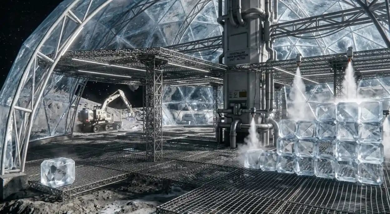 Asteroitlerde Buzun Yapı Malzemesi Olarak Kullanımı ve Uzayda Yaşam Alanları İnşası