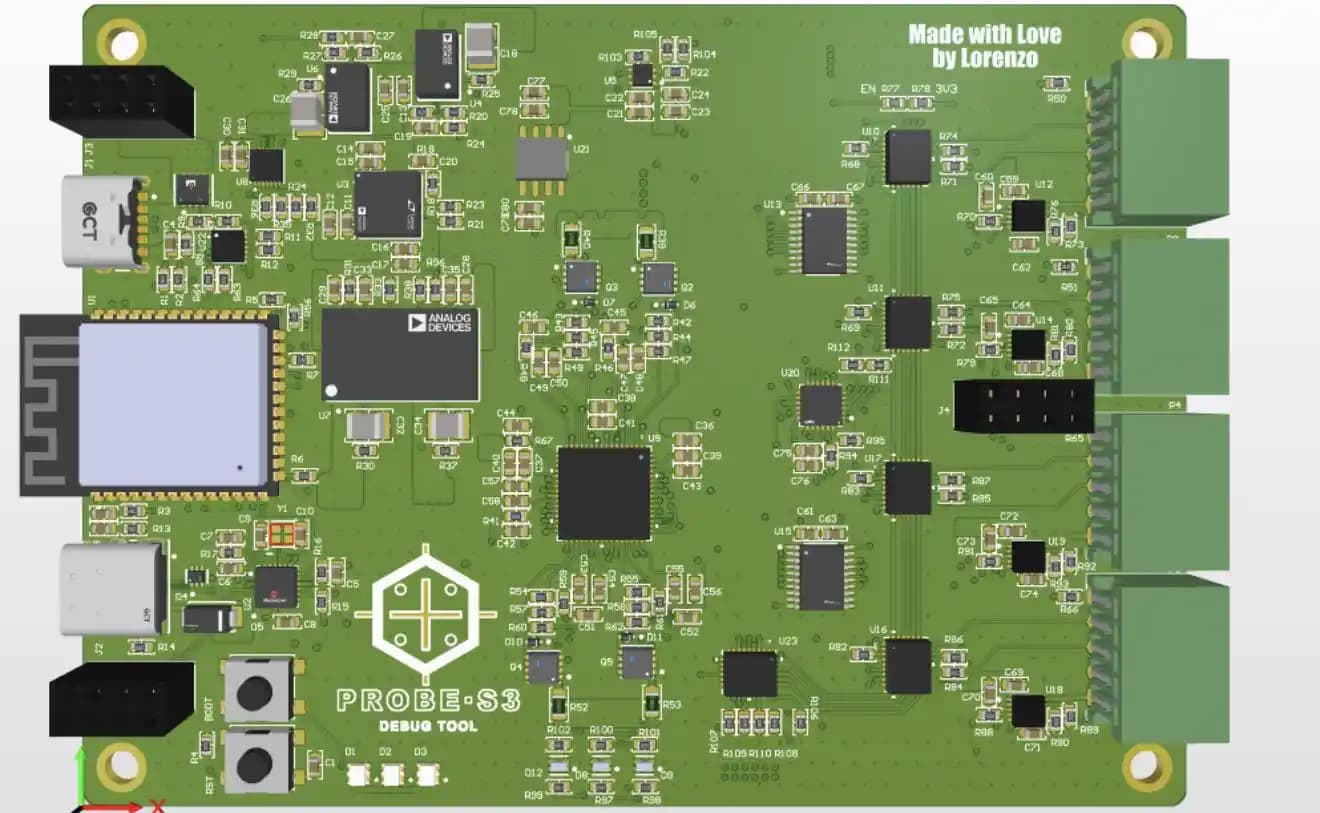 BugBuster: ESP32-S3 Tabanlı Açık Kaynaklı Hepsi Bir Arada Hata Ayıklama ve Programlama Aracı