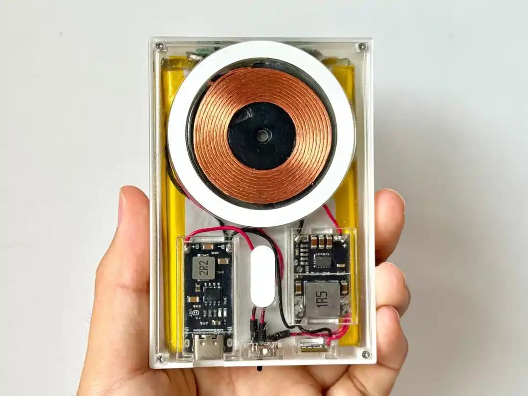 Li-Po Koruma ve Boost Dönüştürücü ile İnce Kablosuz Power Bank Tasarımı ve Güç Yönetimi