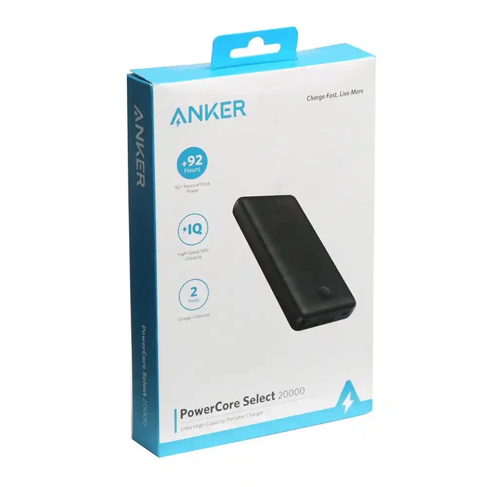 Anker PowerCore Select 20000: Taşınabilir Şarj Cihazı Hakkında Sınırlı Bilgiler ve Teknolojik Bakış