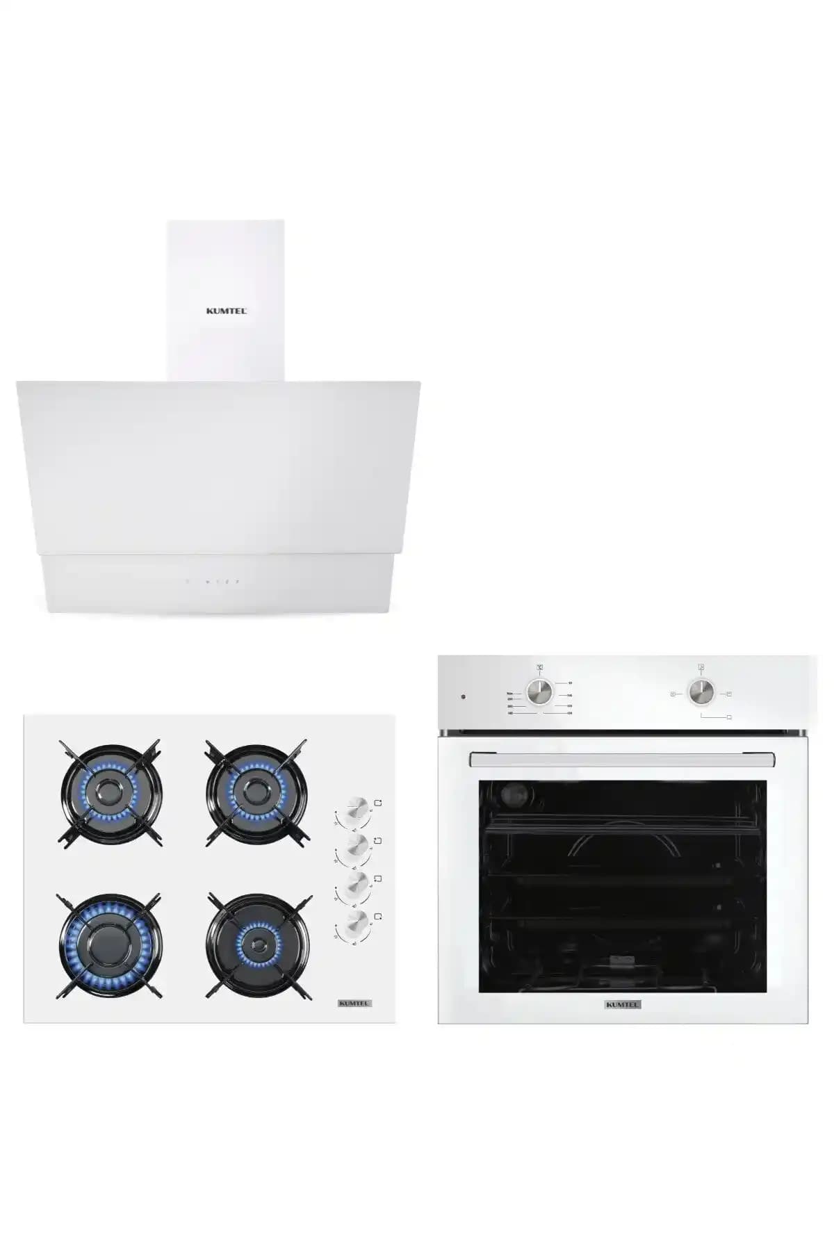 Kumtel Home Beyaz Ankastre Set: Genel Özellikler ve Mutfaklarda Fonksiyonel Çözümler