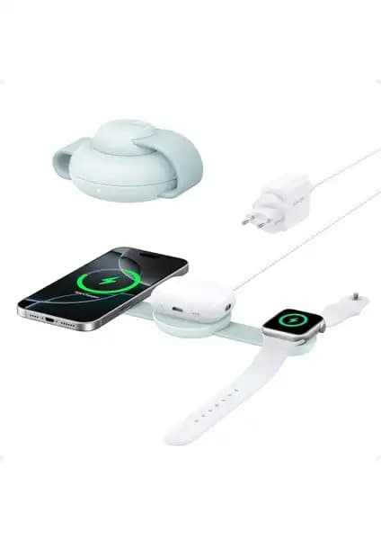 Anker UFO MagGo Kablosuz Şarj Cihazı: Çok Yönlü ve Hızlı Kablosuz Şarj Çözümü