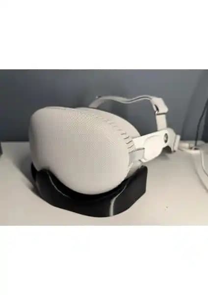 Apple Vision Pro için Şık ve Dayanıklı Masaüstü Standı Çevre Dostu Tasarım