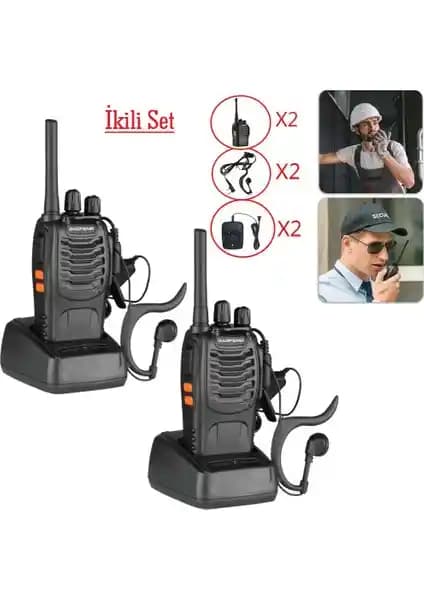 Baofeng BF-88E PMR446 El Telsizi: Dayanıklı ve Uzun Pil Ömrüyle Güvenilir İletişim