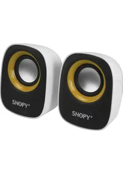 FourForce SN-120 2.0 Beyaz/Sarı USB Hoparlör İncelemesi ve Özellikleri