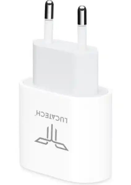 Lucatech iPhone Uyumlu Hızlı Şarj Adaptörü: Güçlü Performans ve Güvenlik Özellikleriyle Modern Tasarım