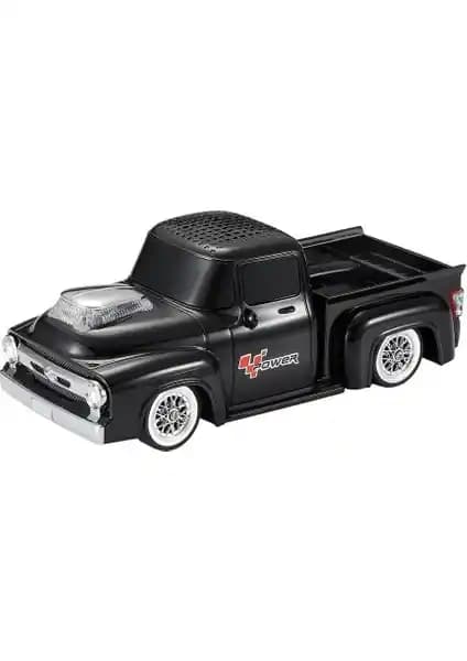 Mena Rise 1200 mAh LED Işıklı Araba Bluetooth Hoparlör Siyah BTS-430