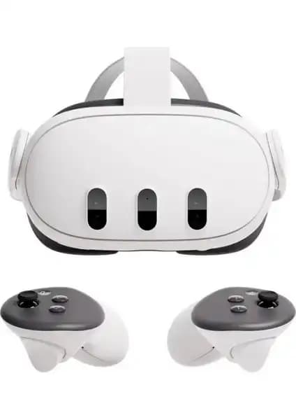 Meta Quest 3 128 GB Sanal Gerçeklik Gözlüğü Yüksek Çözünürlük ve Konfor Özellikleriyle