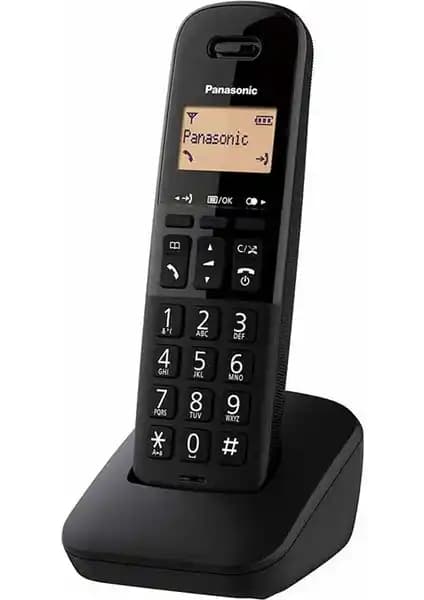 Panasonic KX-TGB610 Siyah DECT Telefon: Uzun Pil Ömrü ve Şık Tasarım Özellikleri