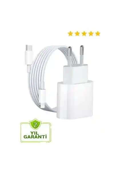 Robeve Apple iPhone Uyumlu Hızlı Şarj Seti ve Kablosu Güvenli ve Dayanıklı Tasarım