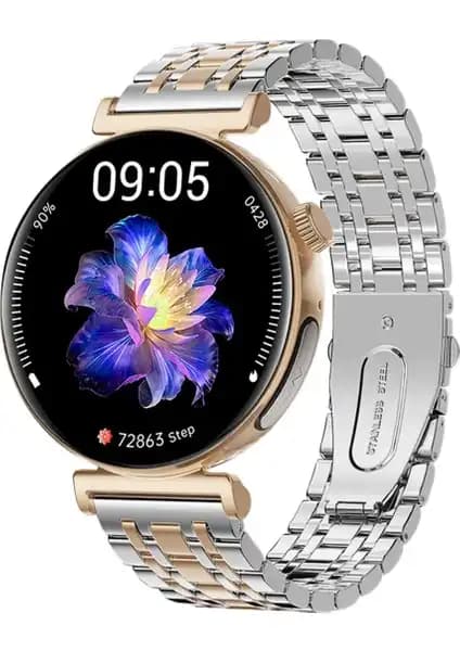 Spovan Papillon 4 Akıllı Sağlık ve Günlük Yaşam Asistanı Kadınlar İçin Tasarlanmış Şık ve Çok Fonksiyonlu Saat