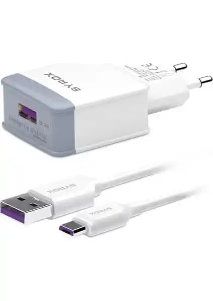 Syrox Q30 3.0A Hızlı Şarj Adaptör ve Micro USB Kablo Seti İncelemesi