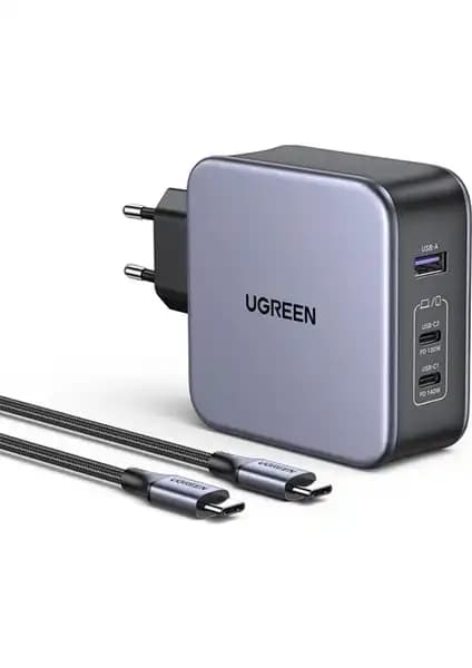 Ugreen Nexode 140W GaN Çoklu Port Hızlı Şarj Cihazı Güç ve Taşınabilirlik Sunar