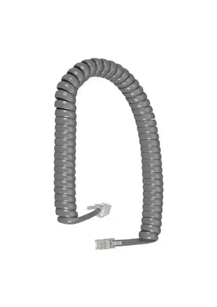Yealink Spiral Ahize Kablosu Gri: Ofis Telefonları İçin Dayanıklı ve Esnek Bağlantı Çözümü