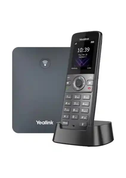 Yealink W73P Paket Sip Dect Baz ve El Terminali Seti: Yüksek Performanslı ve Şık İletişim Çözümü