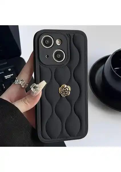 Zebana Apple iPhone 13 Uyumlu Camellia Deri Kılıf Şık ve Dayanıklı Koruma Çözümü