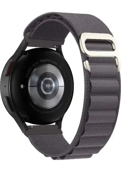 Alpine Loop tarzı naylon kayış: Huawei Watch GT 46mm için konforlu dayanıklı kullanım