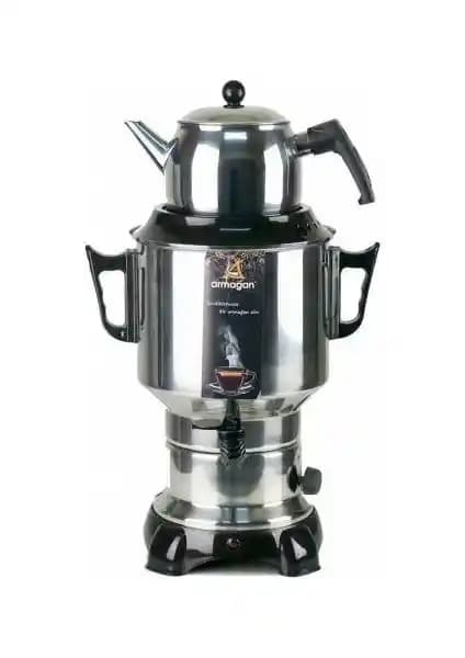 Armağan 6 Litre Demlikli Makinesi ve Otomatı ile Korkmaz A341-04 Semaver Karşılaştırması