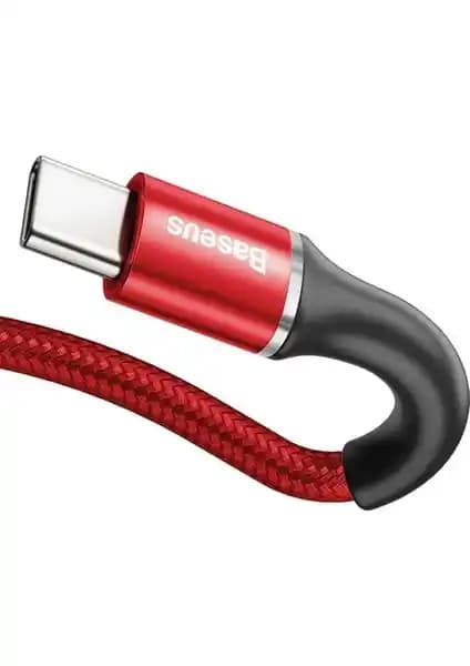 Baseus CATGH-H09 Halo Type-C 40W USB Şarj Kablosu 2m LED Aydınlatmalı Dayanıklı