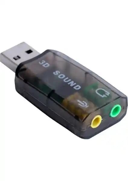 Blueway 5.1 USB Ses Kartı: Taşınabilir 3D/Sanal 5.1 Ses Deneyimi ve Tak-Çalıştır