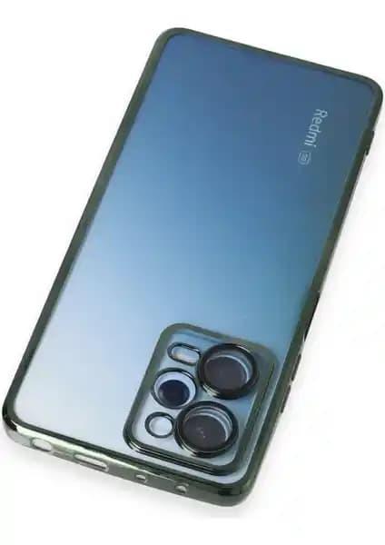 Dexmon Redmi Note 12 Pro 5G için 3D Kamera ve Lens Korumaslı Silikon Kılıf