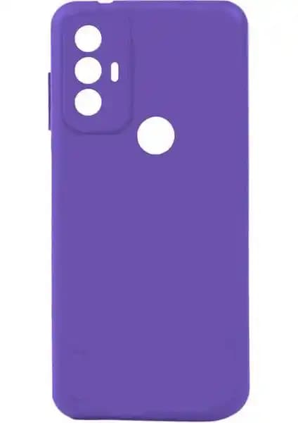 Eonaks TCL 30 SE İçin Kamera Korumalı Silikon Arka Kapak — Kamera ve Köşe Koruması