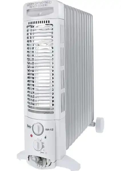 Fakir RH-12 Halojen 2800W 12 Dilim Yağlı Radyatör: Hızlı Isınma ve Güvenli Kullanım