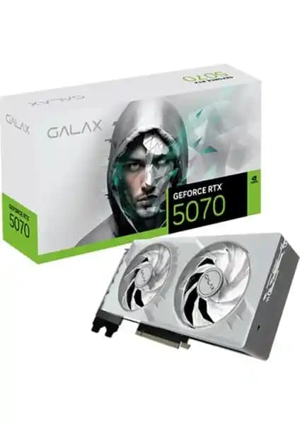 Galax GeForce RTX 5070 1-Click OC White: 12 GB GDDR7, DLSS 4 ve SFF-Ready Tasarım