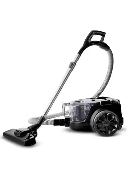 Karaca Vantuz Action Force Siyah: Toz Torbasız ve HEPA 13 Filtreli Elektrikli Süpürge