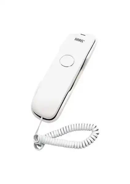 Karel TM902 Beyaz Duvar Telefonu: Çağrı yönetimi ve hızlı arama ile ofis uyumu