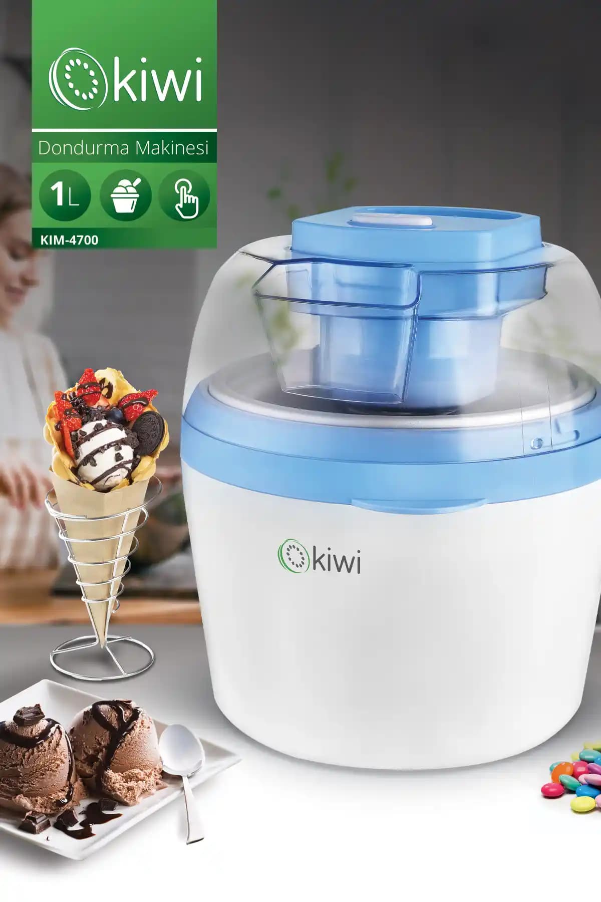 Kiwi Kım-4700 Dondurma Makinesi: Tasarım, Performans ve Hijyen Değerlendirmesi