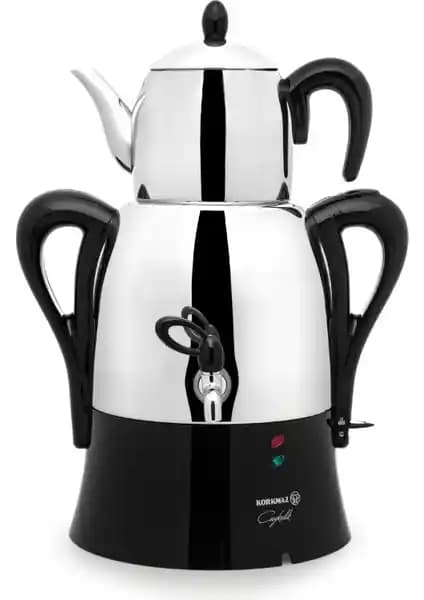 Korkmaz A341-04 Çaykolik Siyah 2000 W ile Vestel Sefa 4500 C Semaver Karşılaştırması