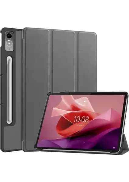 Lenovo Tab P12 12.7 inç Folio Kılıfı: İnce Tasarım, Manyetik Kapanış ve Çoklu Stand