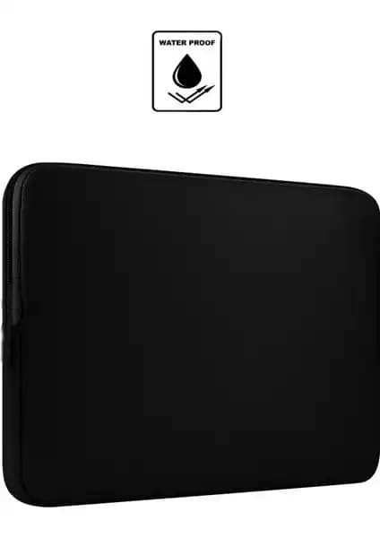 Luvenis Siyah Kılıf: 13–15.6 inç cihazlarla uyumlu, suya dayanıklı Impertex yüzeyli