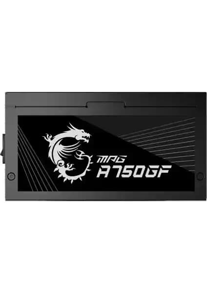 MSI MPG A750GF 750W 80+ Gold ile Dengeli Güç Modüler Tasarım ve Sessiz Soğutma Avantajı