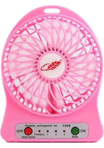 PolyGold Taşınabilir Mini USB Fan Pembe (F95B): Özellikler ve Performans Analizi