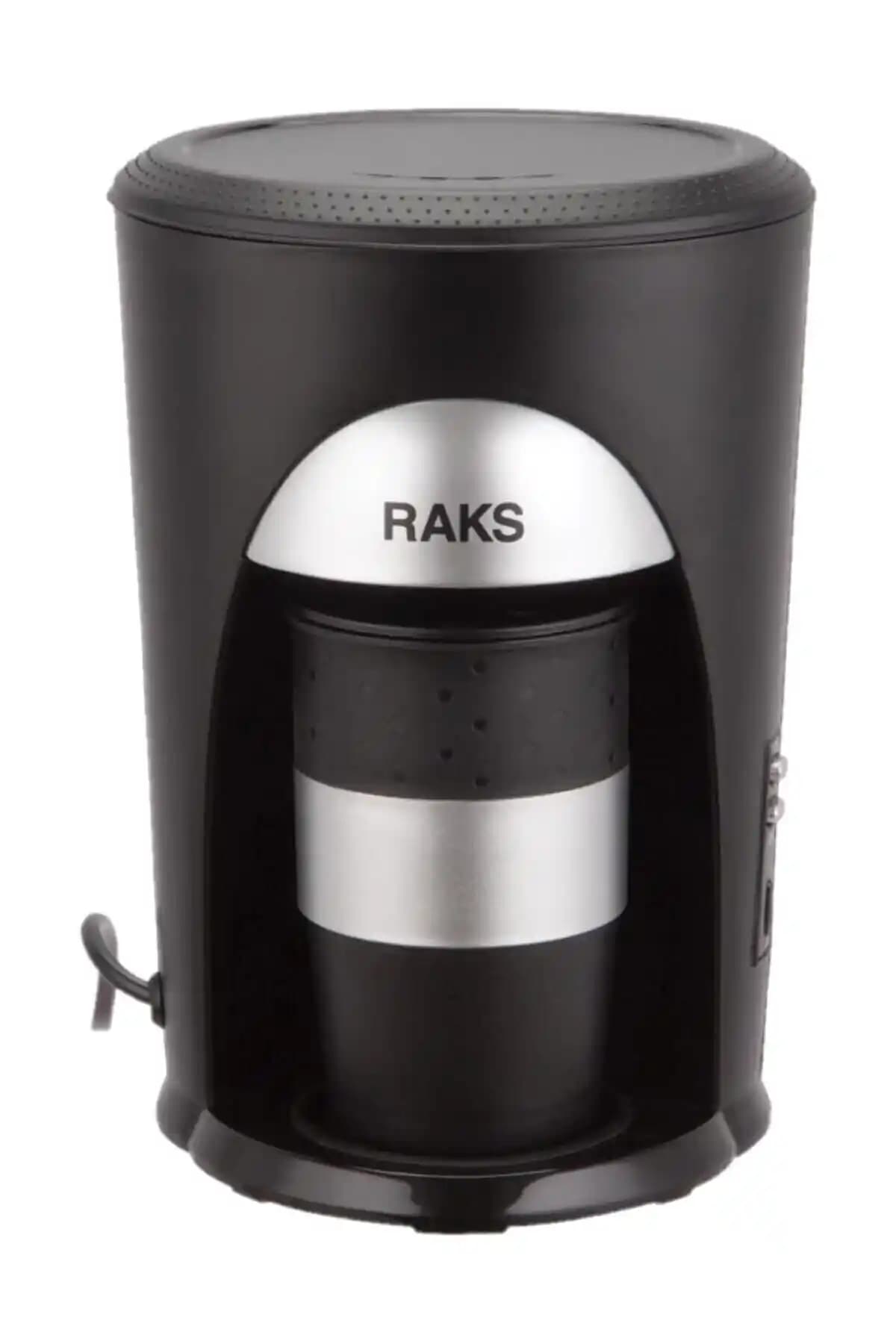 Raks Lui Filtre Kahve Makinesi Siyah: Tek Kişilik, 460 W Güç ve 300 ml Kapasite