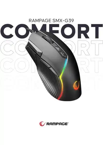 Rampage SMX-G39 COMFORT ile SMX-R44 V2 Karşılaştırması: DPI, Ergonomi ve Yazılım Farkları
