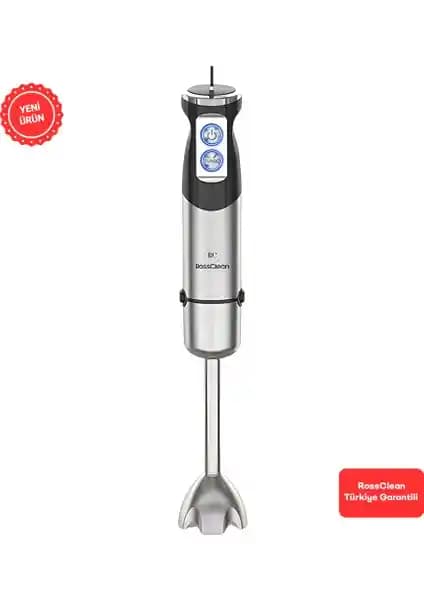 RossClean Master Pro El Blenderi: güç ve turbo ile çok yönlü mutfak performansı