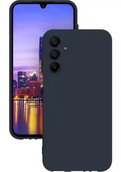 Samsung Galaxy A55 için Kamera Koruması ve Köşe Güçlendirmeli Silikon TPU Kılıfı