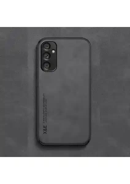 Samsung Galaxy S23 Ultra için cilt hissi veren PU deri kılıfla zarif tasarım ve güvenli, manyetik tutuş